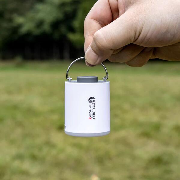 Flextail Tiny Pump X - Bomba de ar recarregável para colchão de ar - Cinzento
