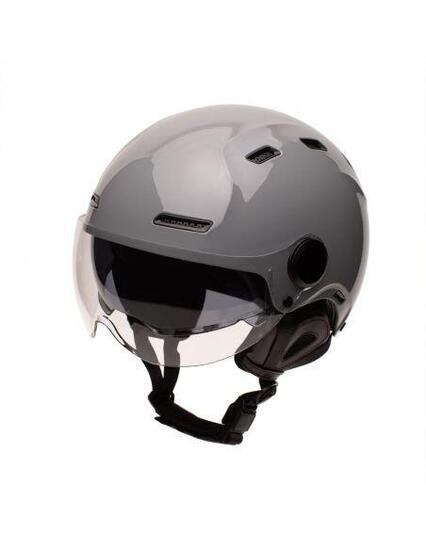 Casco da bici urbano Jet Cadence Red con visiera
