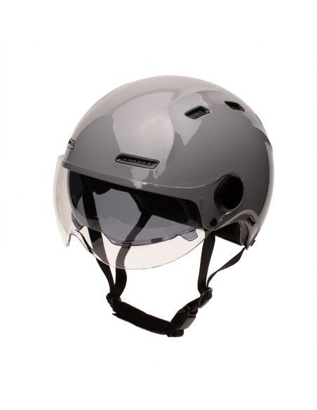 Capacete urbano Nardo Grey Jet Cadence com viseira 3/6