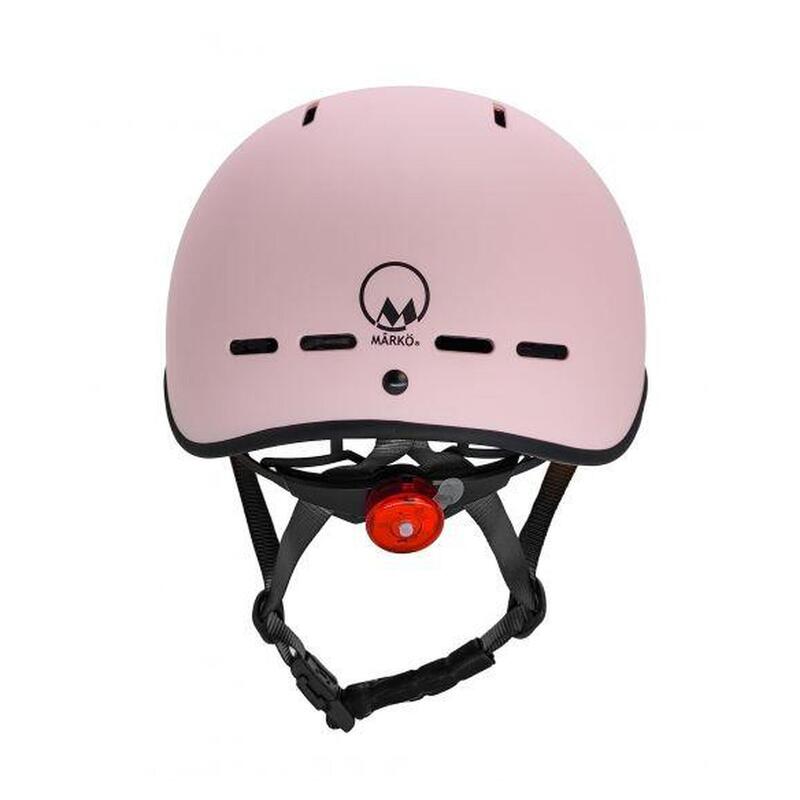 Casco da bici urbano Jet Tempo Rosa opaco