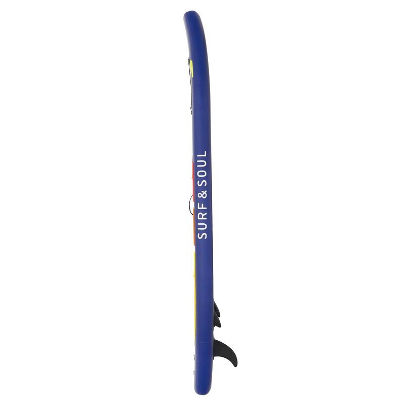 SEB SUP 10,6 Navy - Giallo Neon / Sup Board Gonfiabile – Pagaia – tavola sup