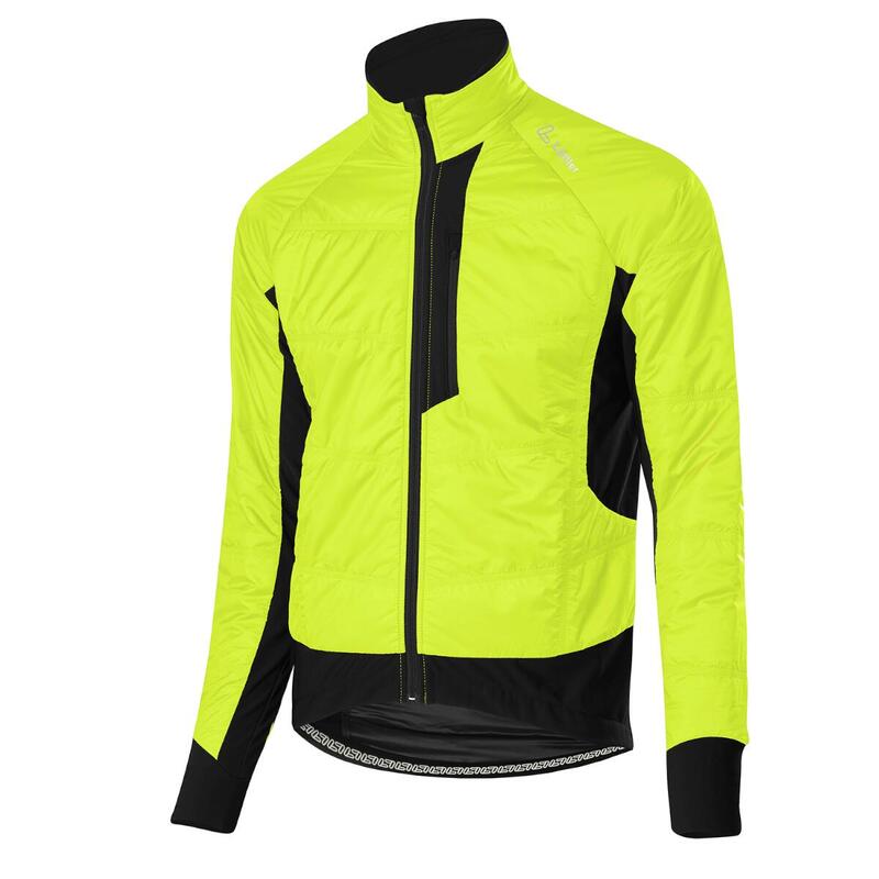 Wielrenjack lange mouwen M Bike ISO-Jacket Hotbond® PL60 - Neon