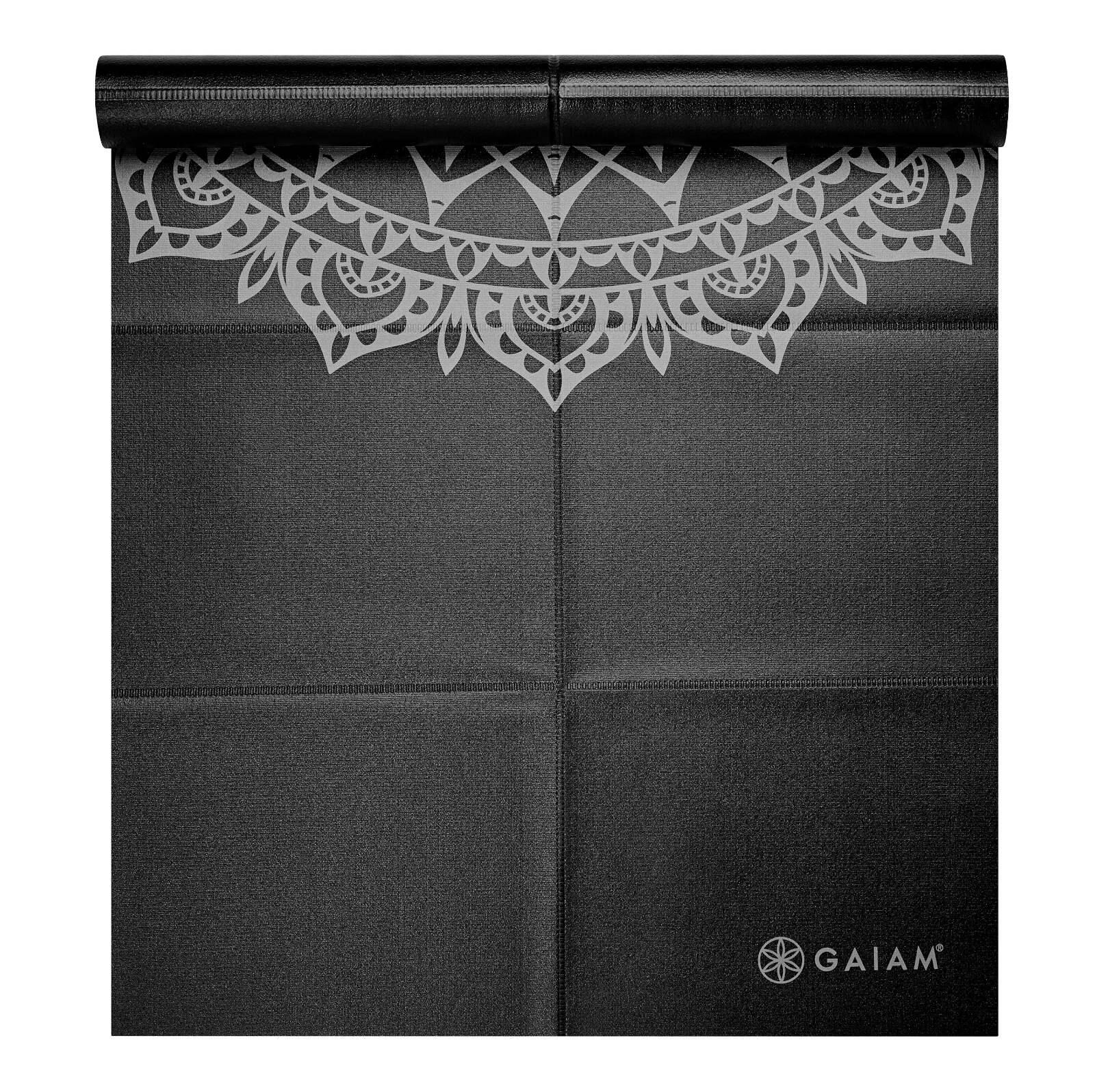 Gaiam Foldable Yoga Mat 2mm - Midnight Marrakesh GAIAM