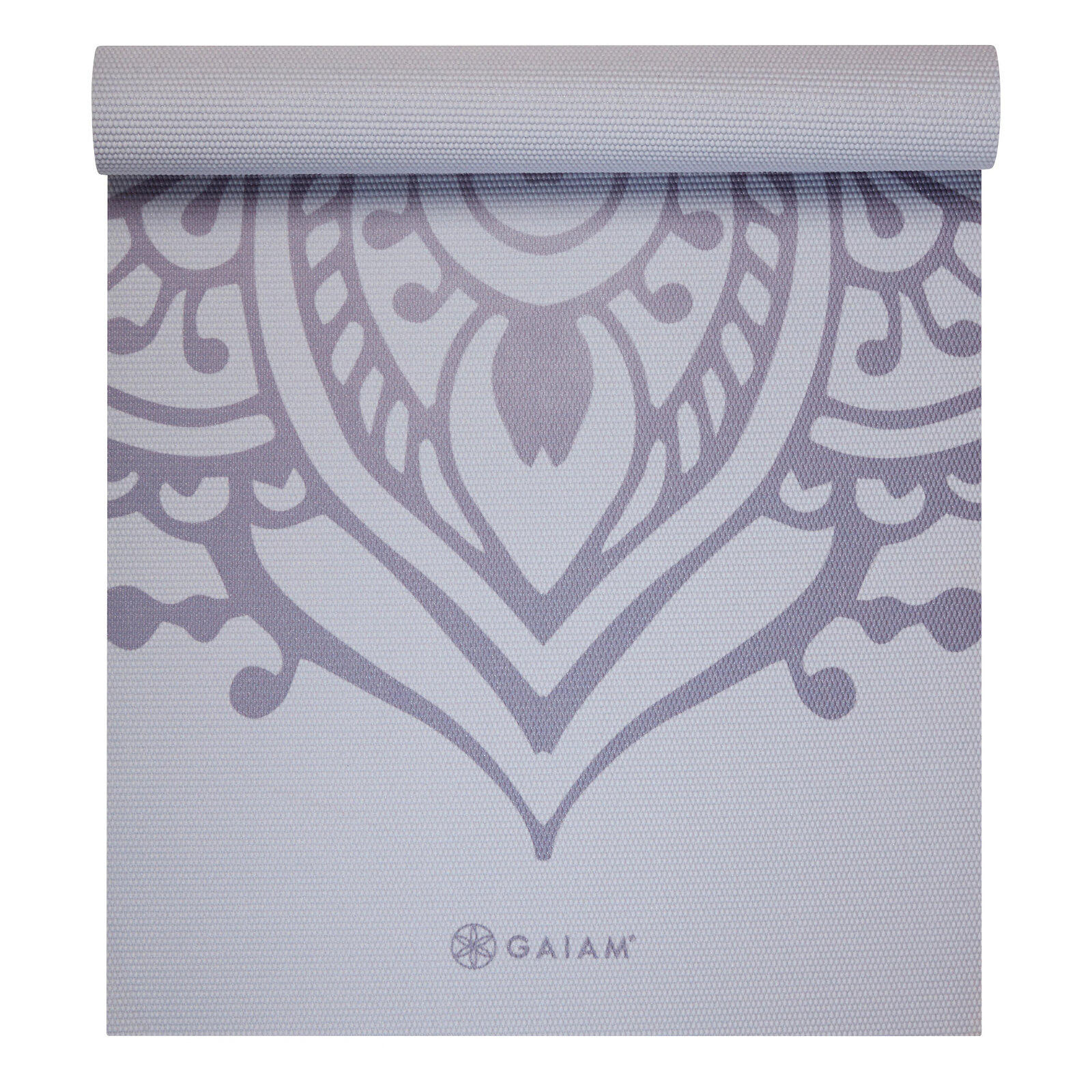 Gaiam Sundial Yoga Mat 5mm - Wild Lilac Sundial 1/4