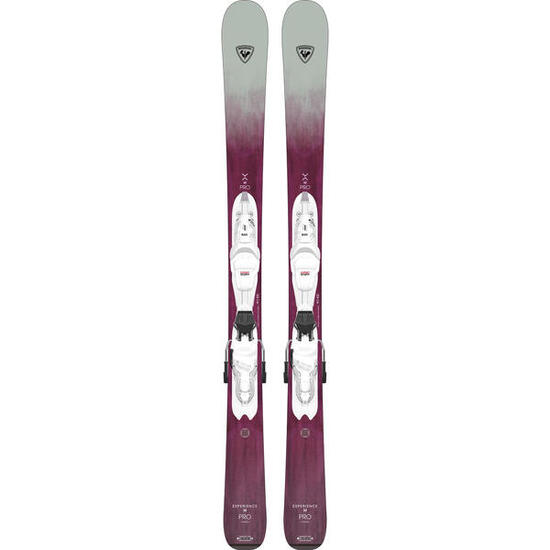 Pacchetto sci Rossignol Experience W Pro + attacchi XP7 rosa ragazza