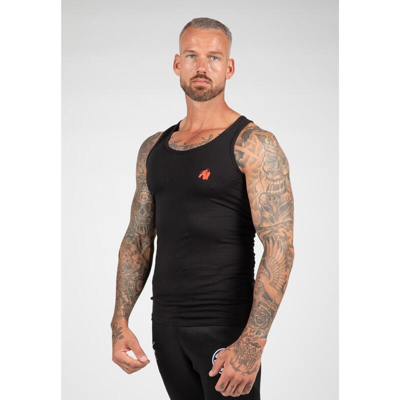 Adams Stretch Tank Top - Black