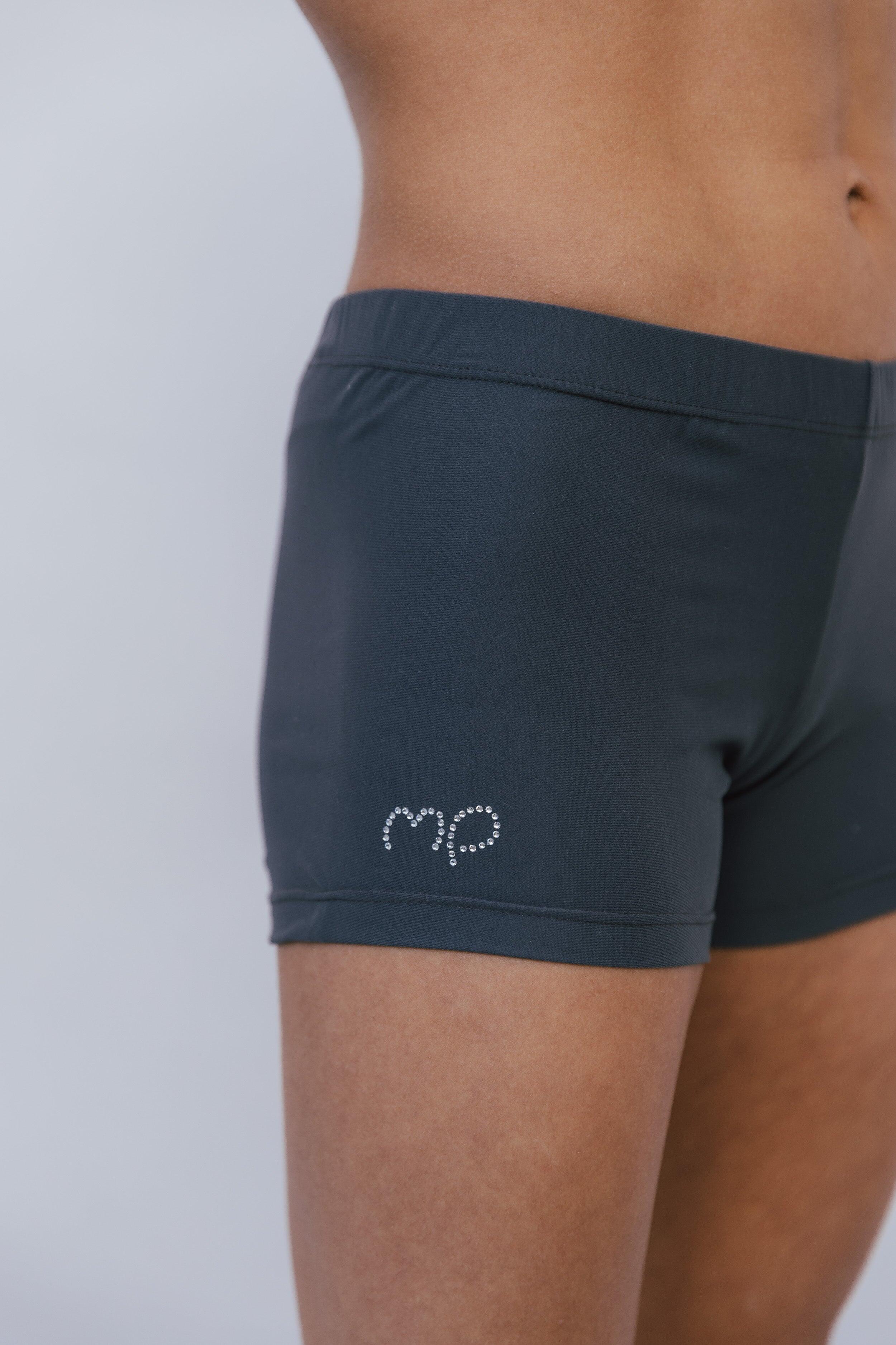 Shorts de Gymnastique et de Danse Gris Enfant 3/5