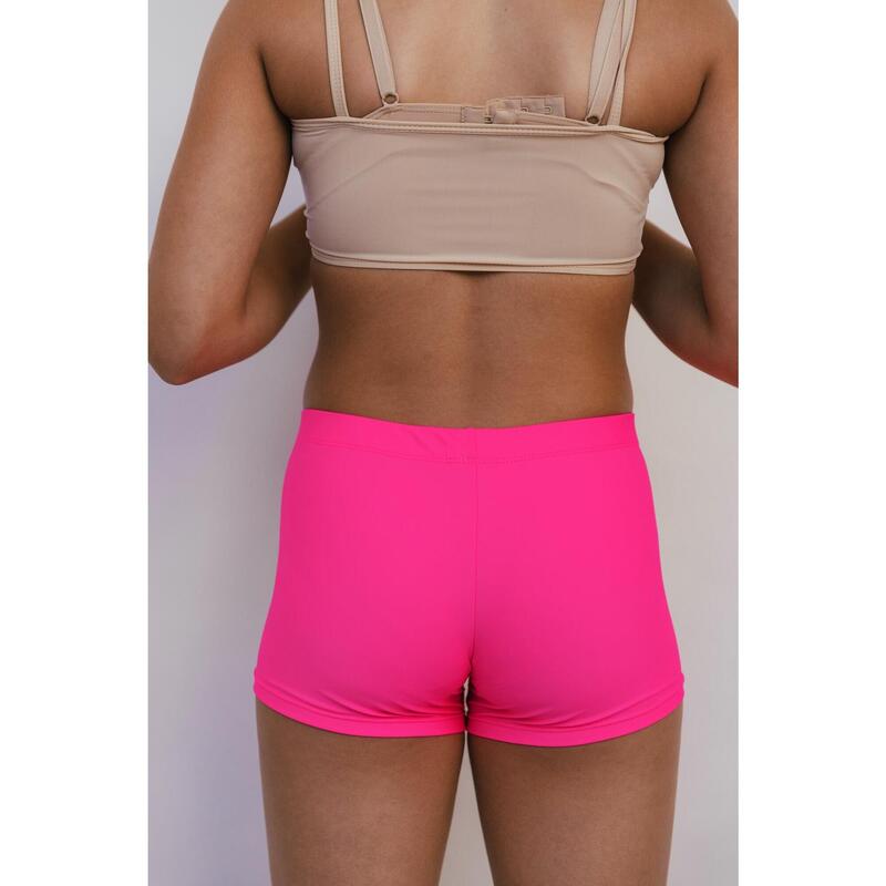 Roze gym- en dansshort voor meisjes