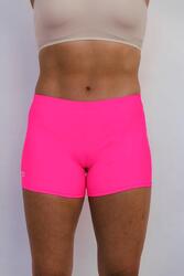 Shorts de Gymnastique et de Danse Rose Fluorescent Femme