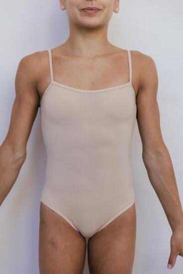 Justaucorps de gymnastique rythmique invisible pour fille