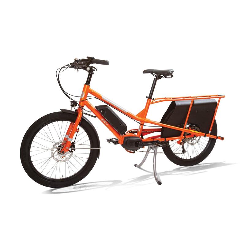 Cargo e-bike, bici città, unisex, Kombi E5, arancione