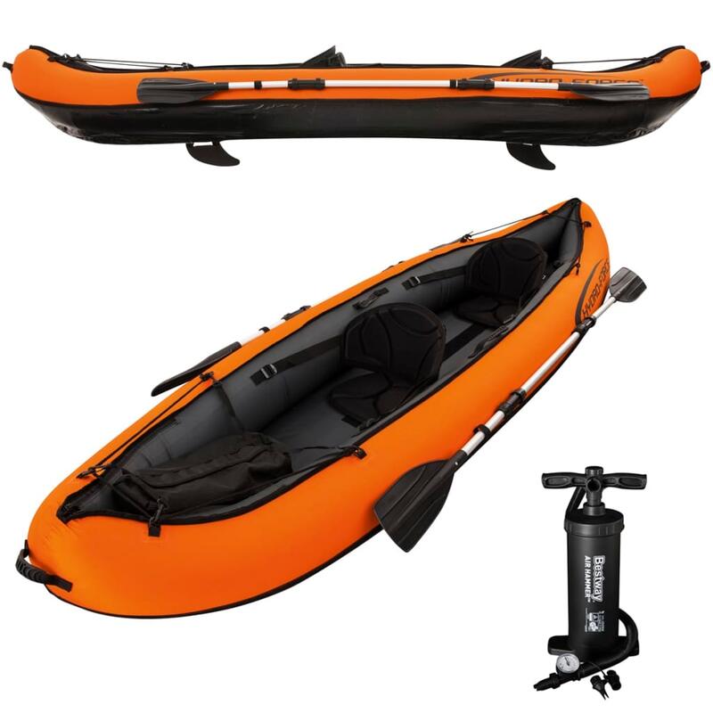 Kayak Hinchable Bestway Hydro-Force Ventura 330x94 cm 2 Personas con Remo y Bomb