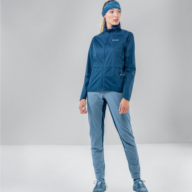 Outdoorbroek voor dames W Tapered Active Stretch Super Light - Blauw