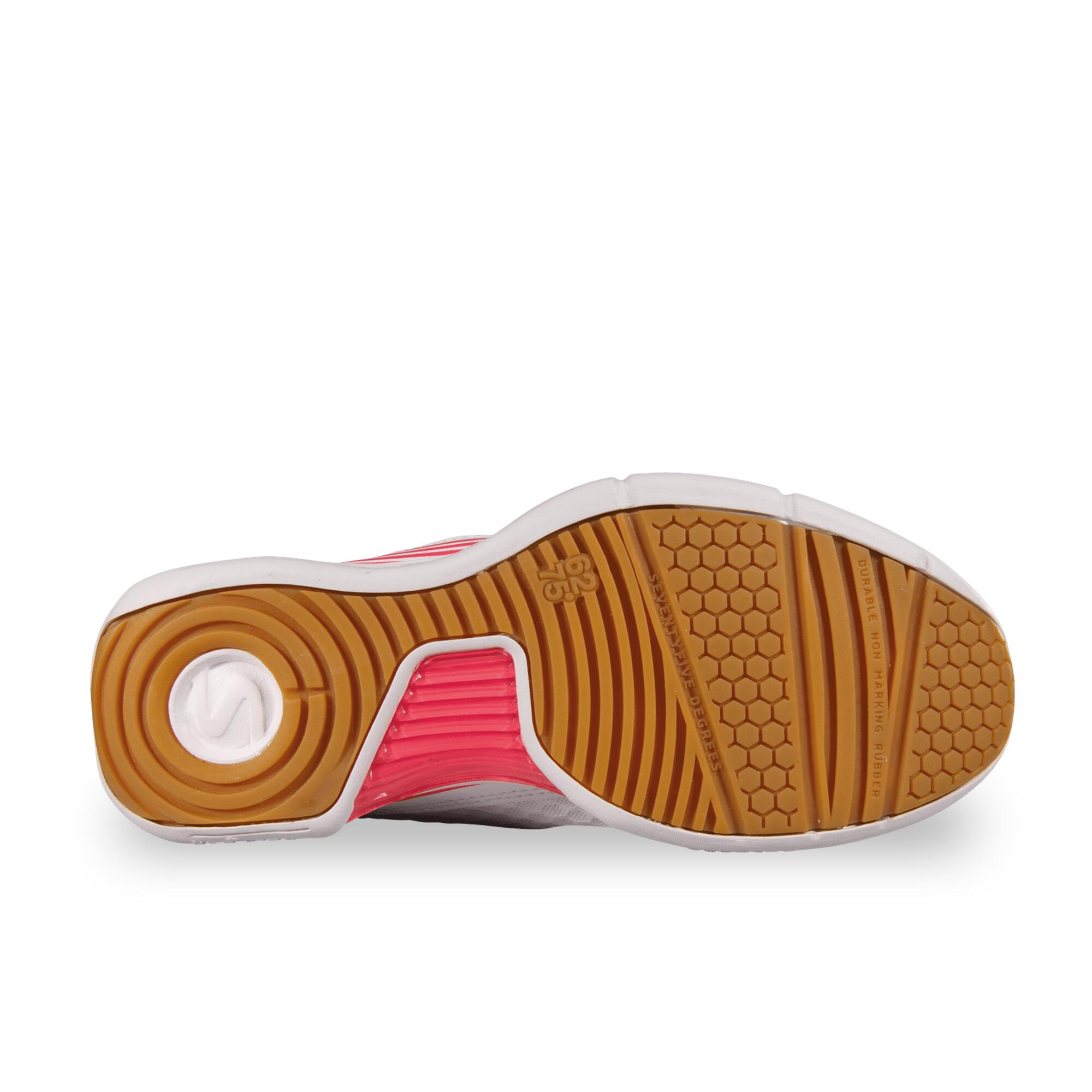 Viper SL Women Indoor Shoe 2023 Owhite/Pink 3/6