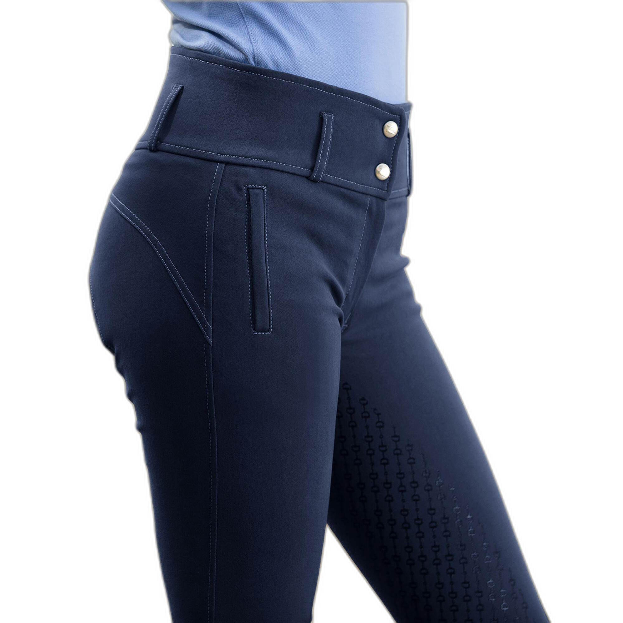 Pantalon D'équitation Horze à Carreaux - Taille M - Neuf Avec étiquettes - Marron