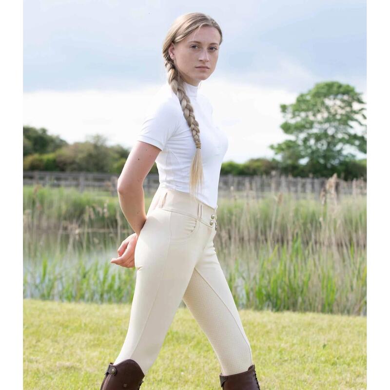 Pantalon de concours avec grip taille haute femme Premier Equine Sophia