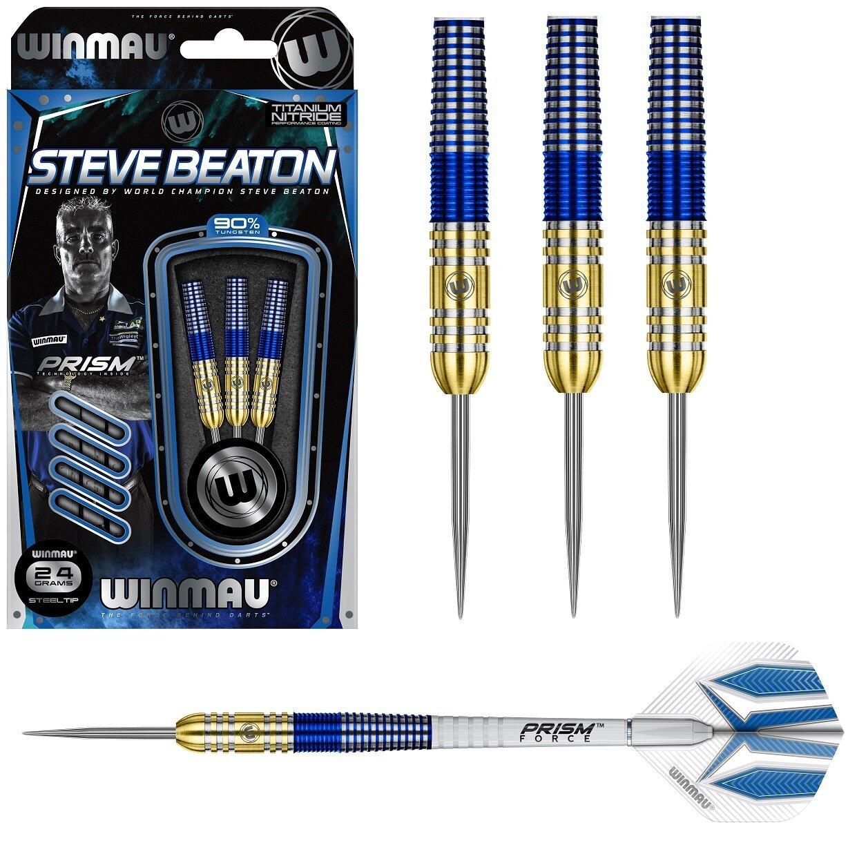WINMAU Winmau Steve Beaton Gold Blue 90% 24 gram