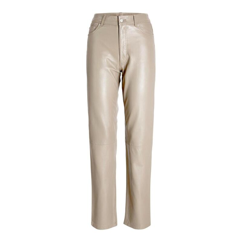 Pantalon straight en cuir femme Jack & Jones grace