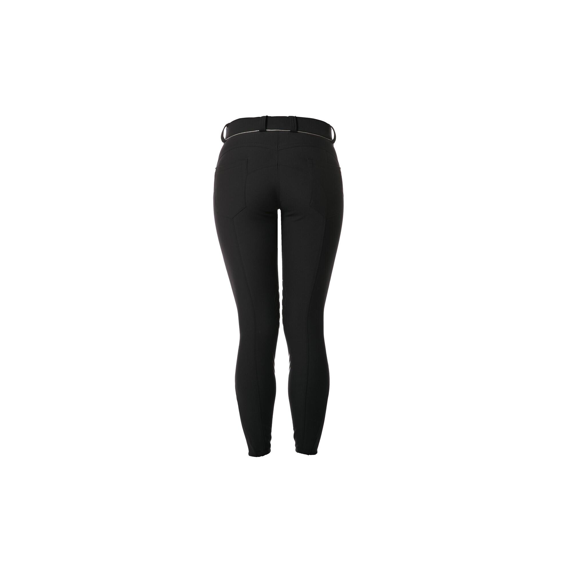 Pantalon équitation femme Flags&Cup Push Up 2/4