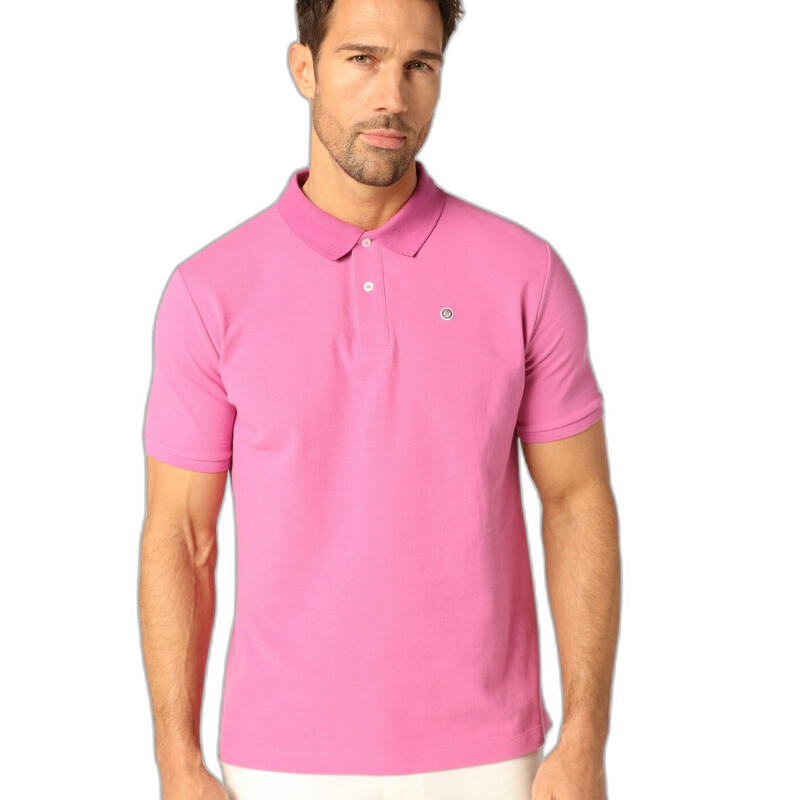 Polo-Shirt aus gestepptem Mesh Serge Blanco