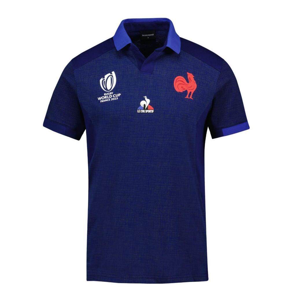 Men's France Rugby World Cup 2023 Polo Shirt Le Coq Sportif