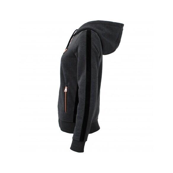 Sweatshirt à capuche molleton femme Peak Mountain Alice 4/6