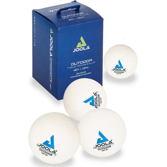 Balles de tennis de table extérieur Joola (x12)