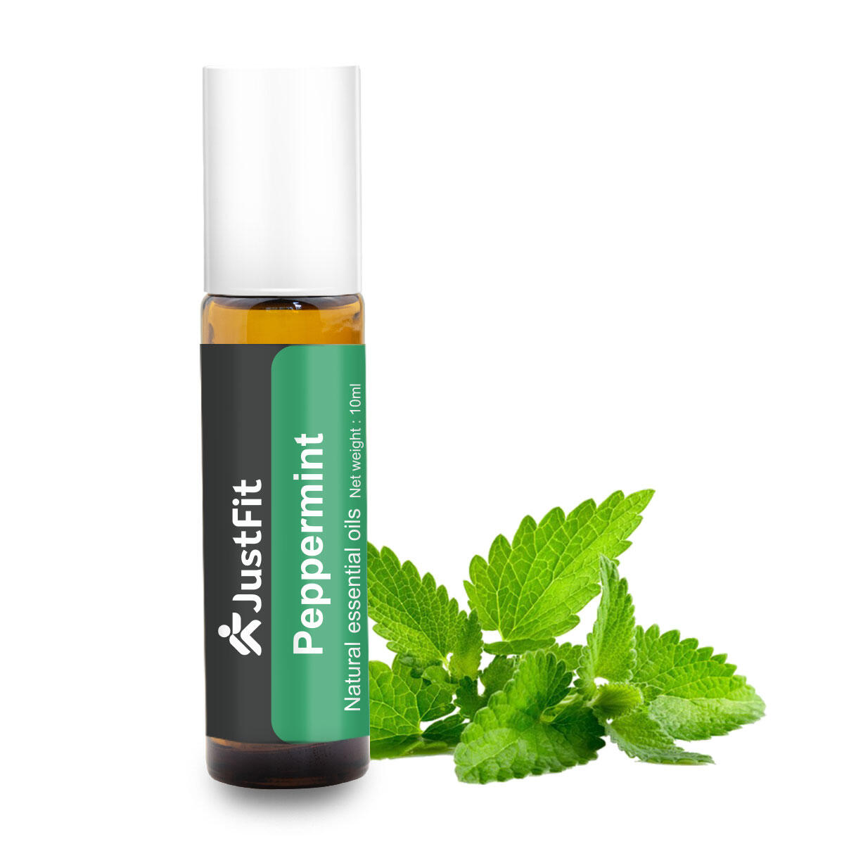Roll-on con aceite esencial de menta 10ml JustFit 2/3