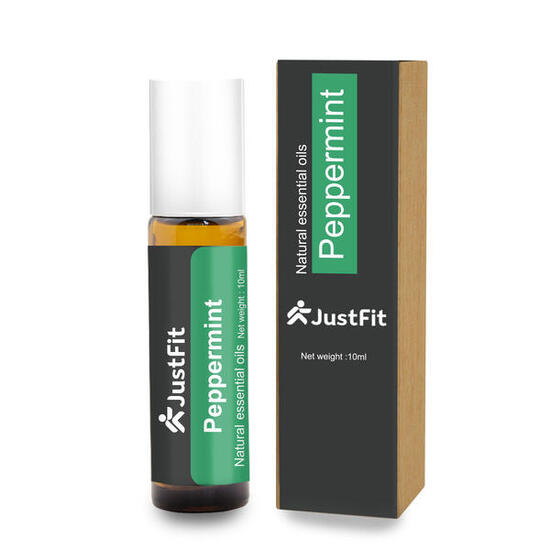 Roll-on mit ätherischen Ölen der Pfefferminze 10ml JustFit