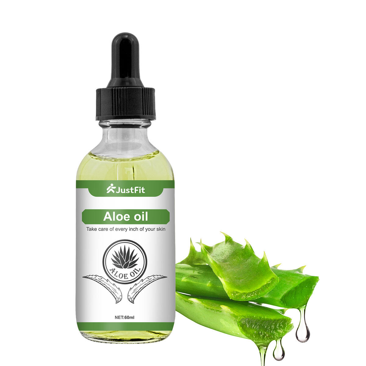 Óleo de aloé vera 60ml 2/3