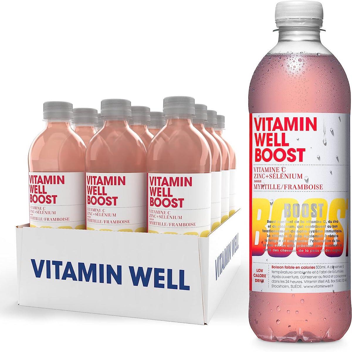 Boost 500ml Vitamin Well (lot de 12) 1/2
