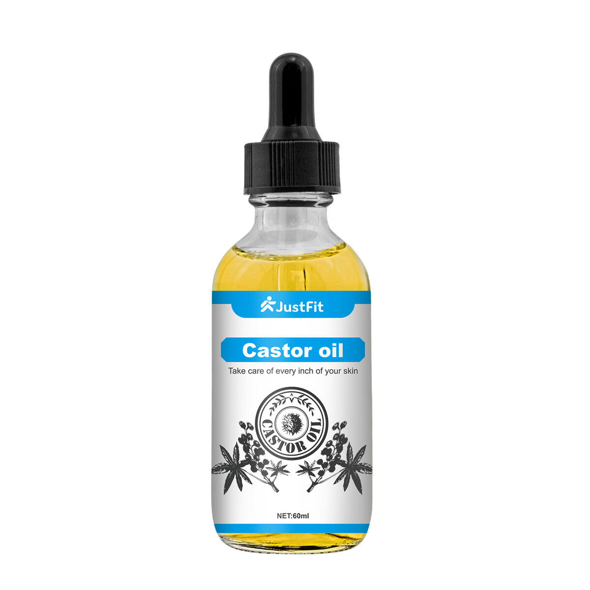 Óleo de rícino 60ml 3/3