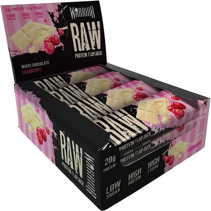 Barre Raw Protein Flapjack 75g Warrior (lot de 12)