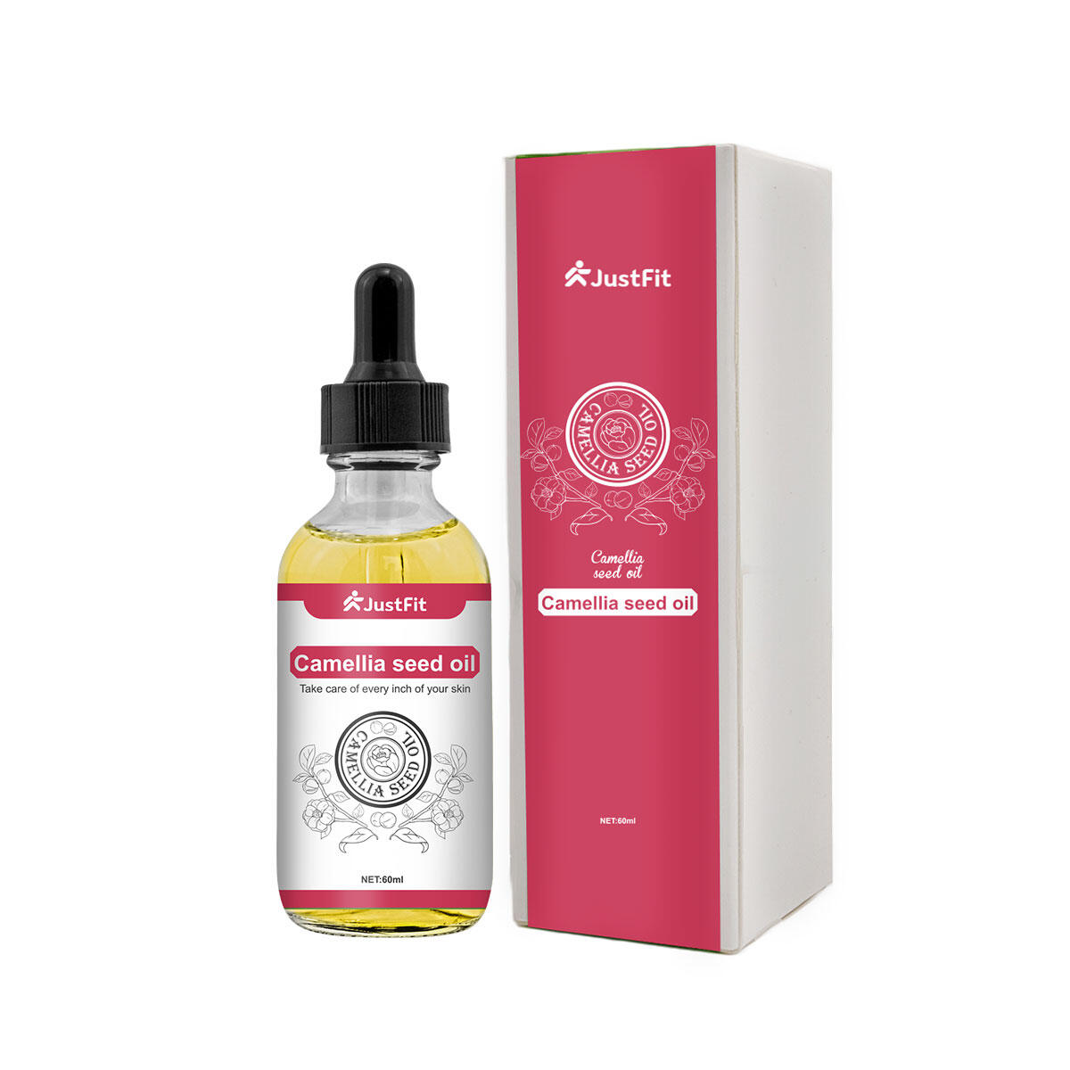 Gladiatorfit - Huile De Graines De Camélia 60ml - Huile Capillaire - Taille Unique - Decathlon