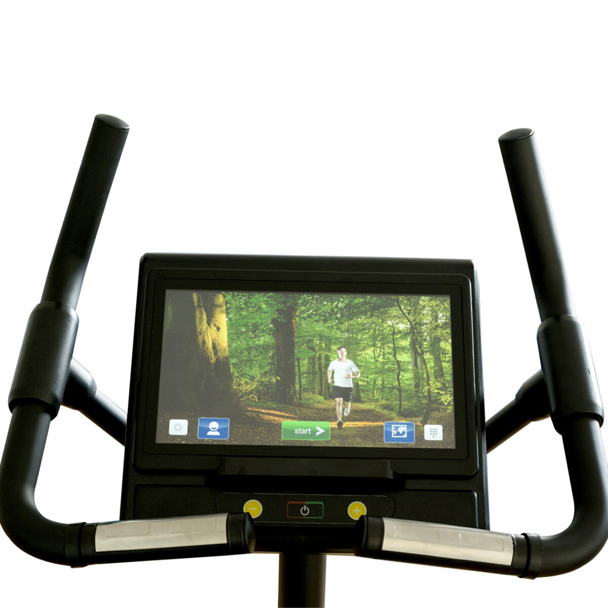Hometrainer "Upright Bike" Heimtrainer mit Touchscreen 3/5