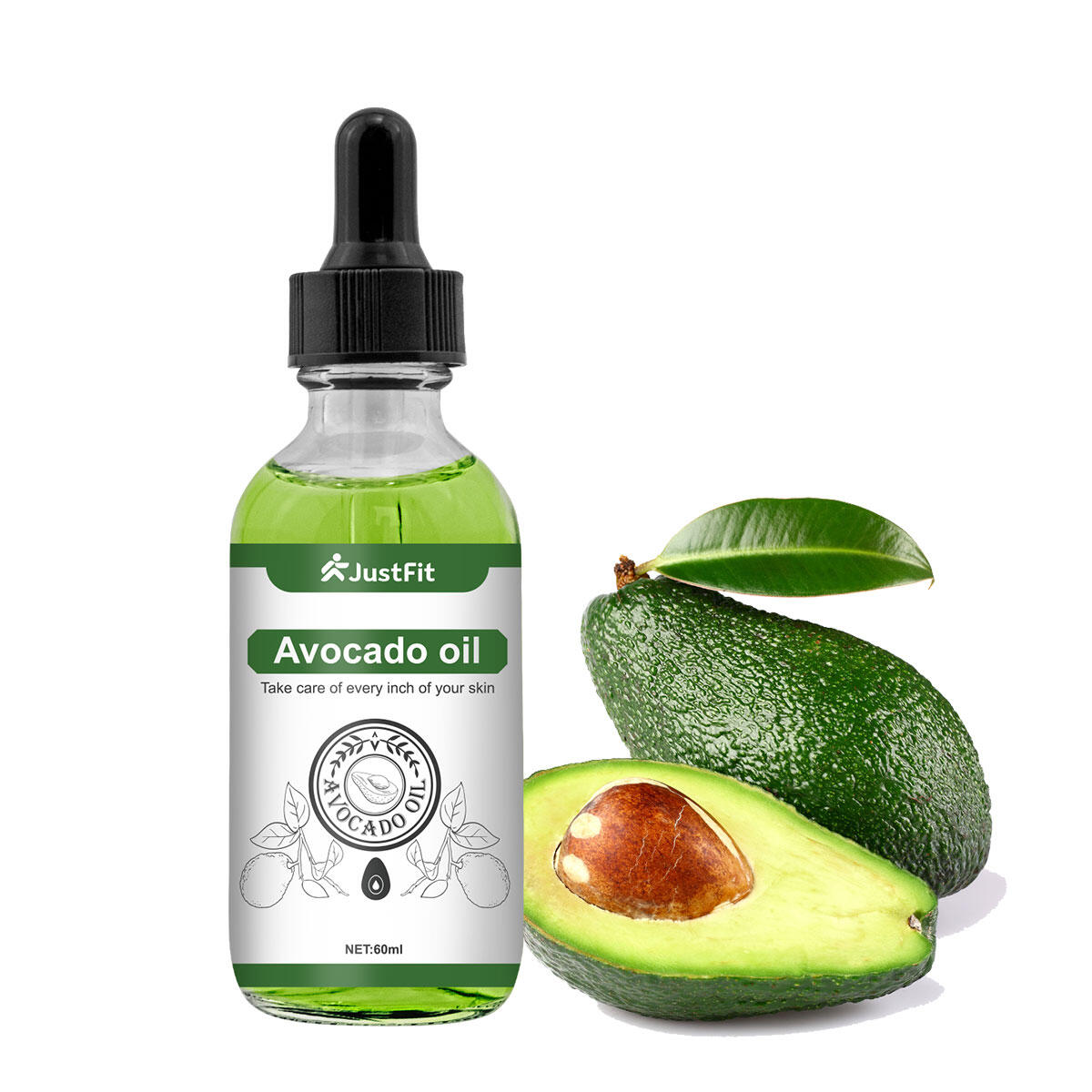 Avocadosamenöl 60ml 2/3