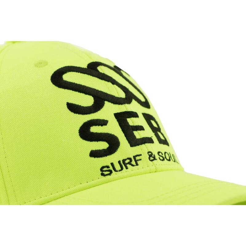 SEB Cap Amarillo Neón - Talla única / Gorra - Amarillo Neón - Unisex