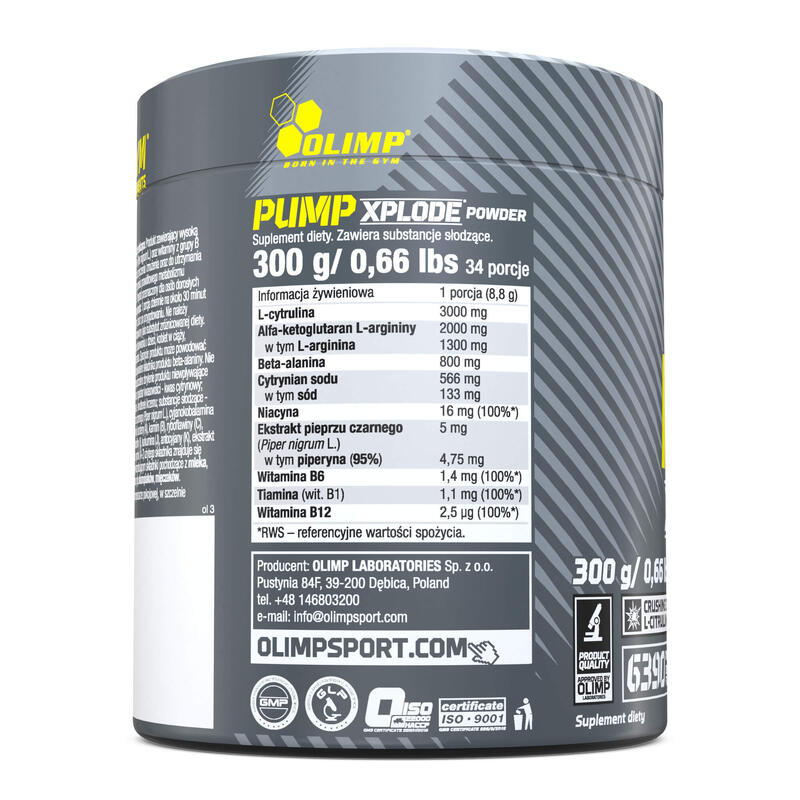 Pump Xplode Powder OLIMP 300 g Cola