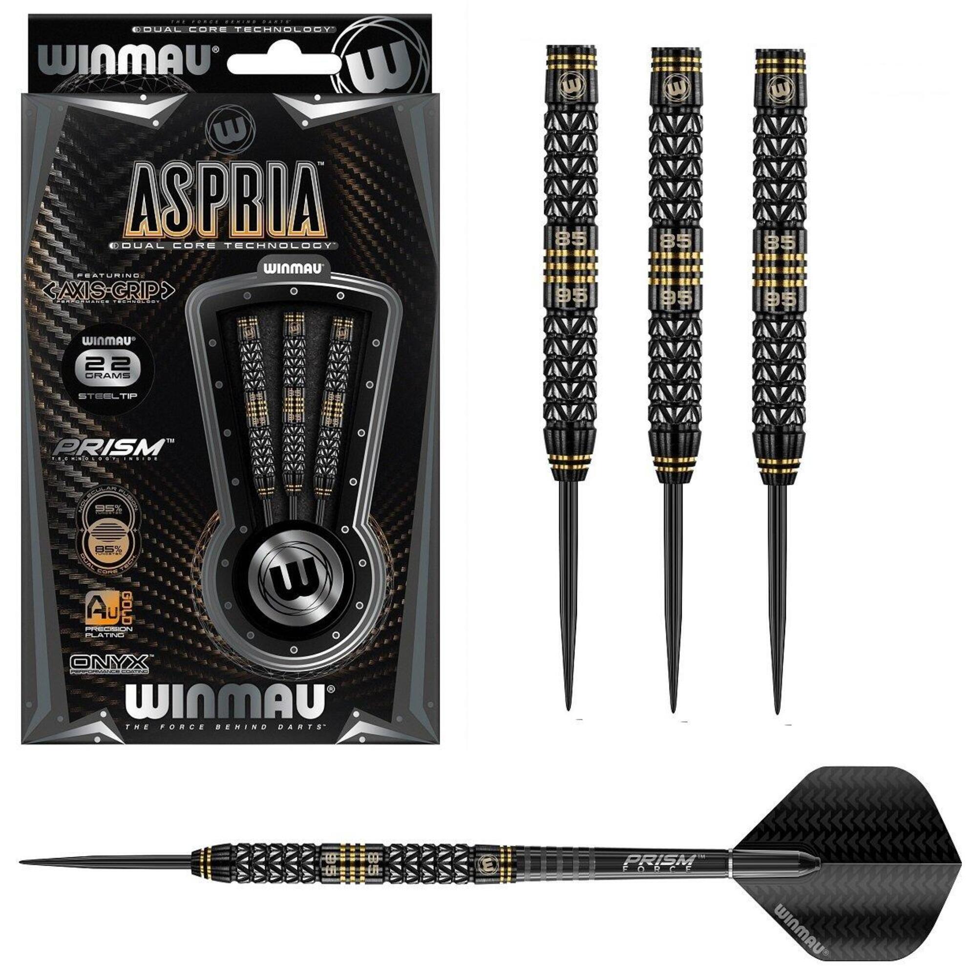 WINMAU Freccette Winmau Aspria Steel 22G