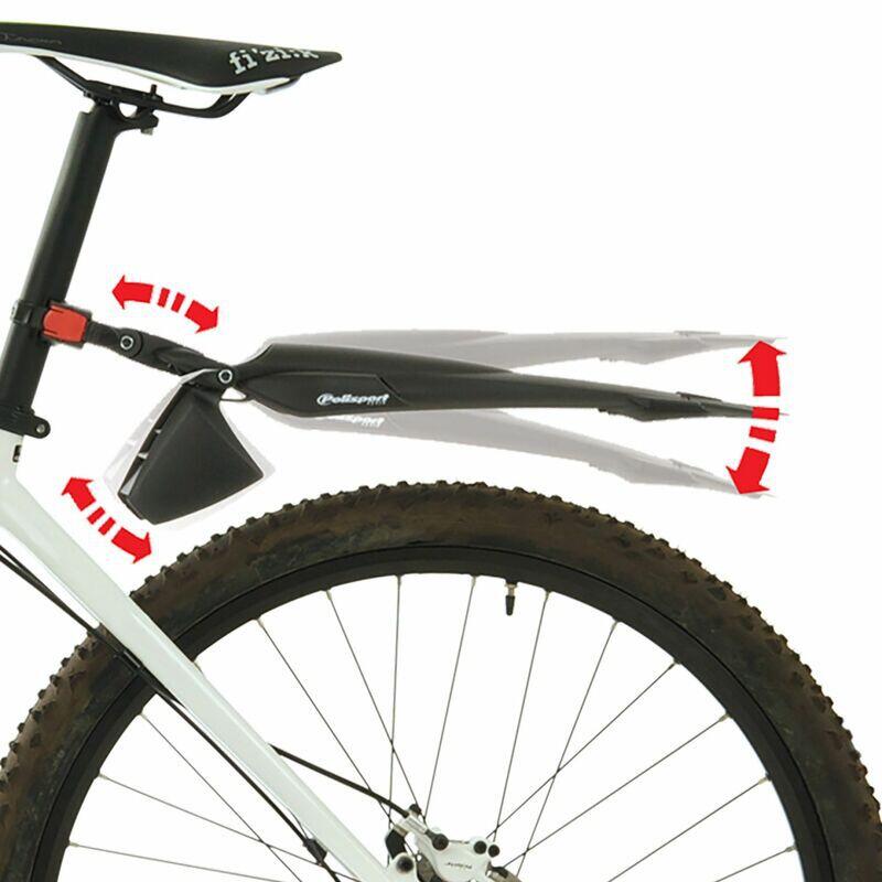 Guardabarros trasero X-Fighter para MTB, ocio y trekking 26" a 29".