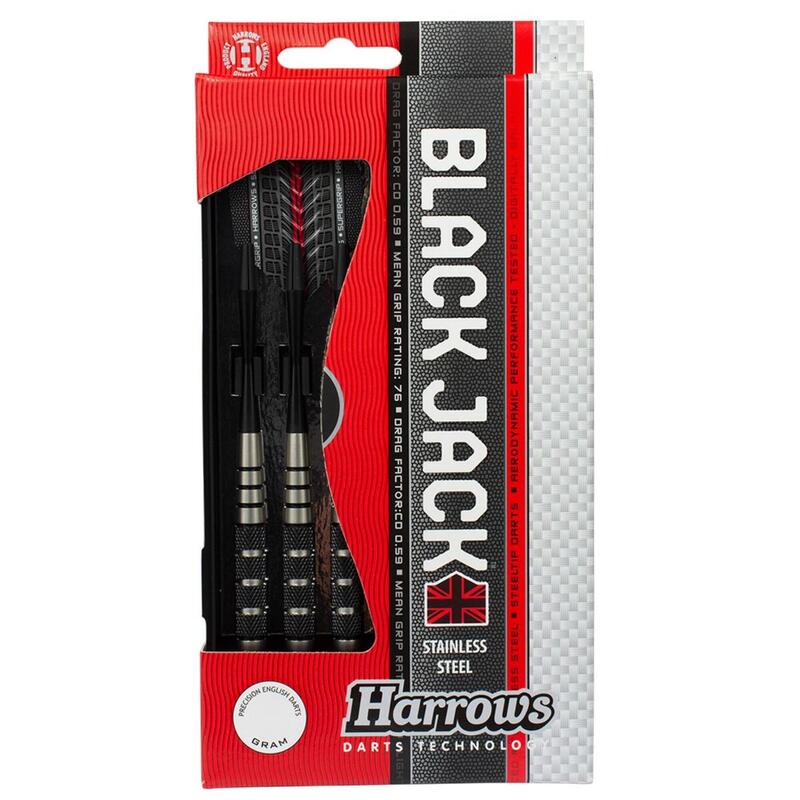 Fléchettes Harrows Black Jack 20 grammes