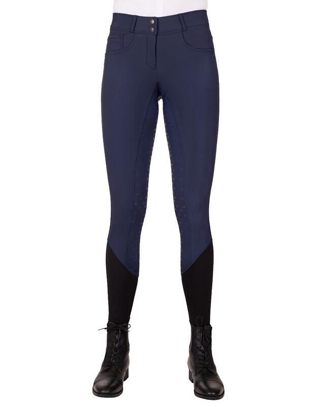 PRESTEQ Pantaloni da equitazione full grip da donna Presteq PerformNow
