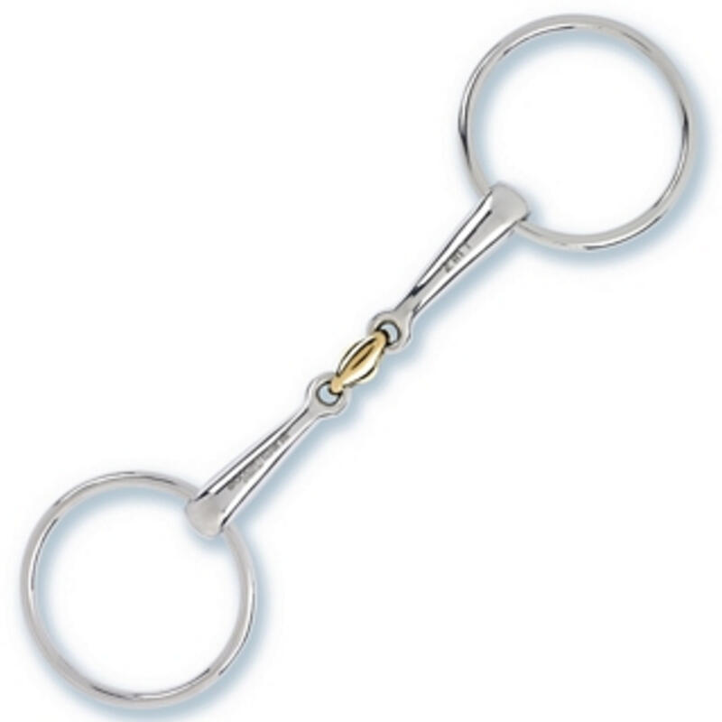 Mors 2 anneaux simple brisure pour cheval Stübben 3/3