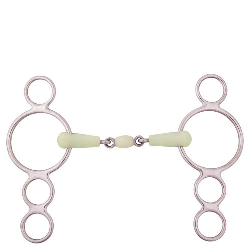 Harry Horse Dubbelgebroken Dtrens 14mm | SR Horseproducts