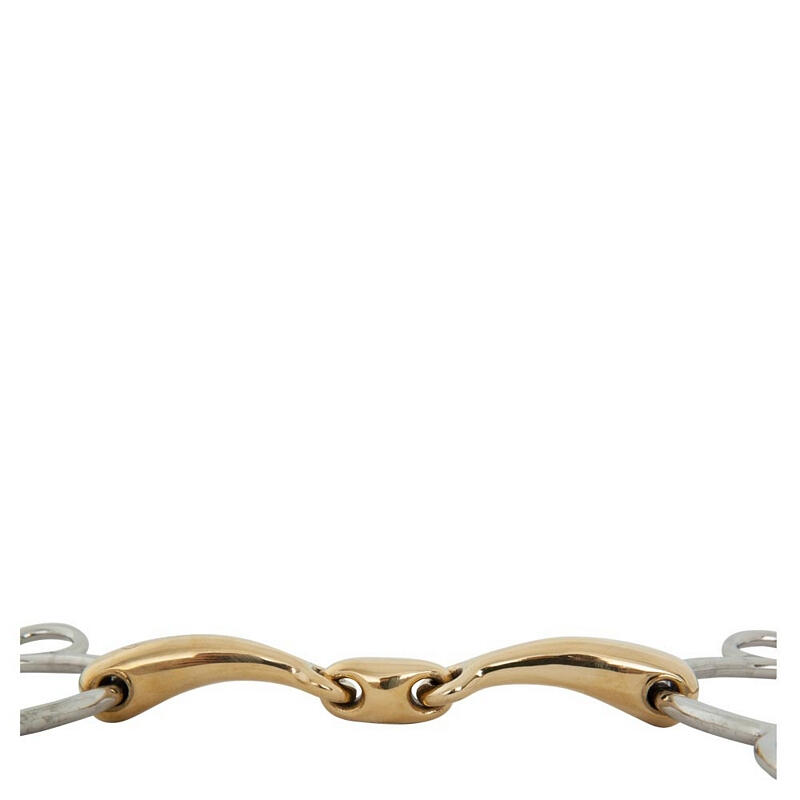 Morso Pessoa per cavalli a doppia articolazione BR Equitation Soft Contact 2/3