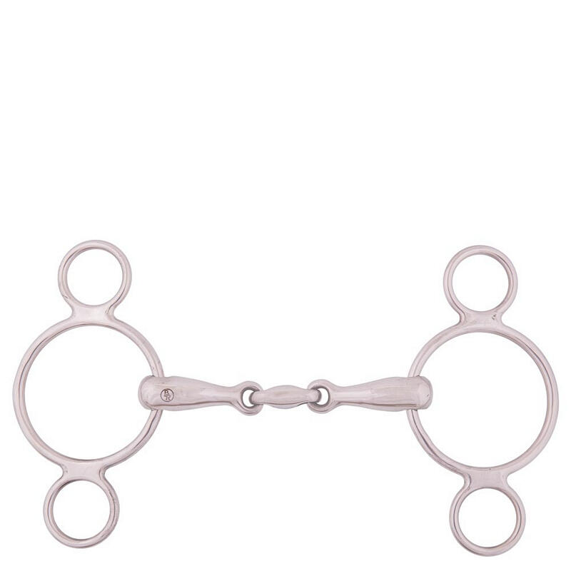BR 3-Ring Gebiss aus Edelstahl BR Equitation