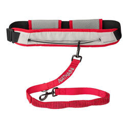 Ceinture De Ceinture De K9 Runner Avec Laisse ROUGE