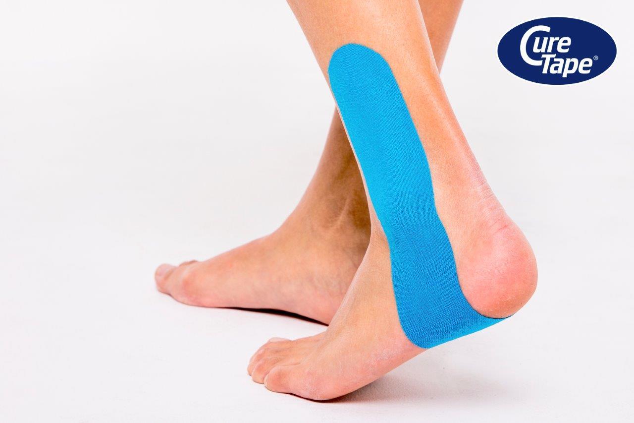 CureTape® Sports Kinesiology Tape Blue 6/8