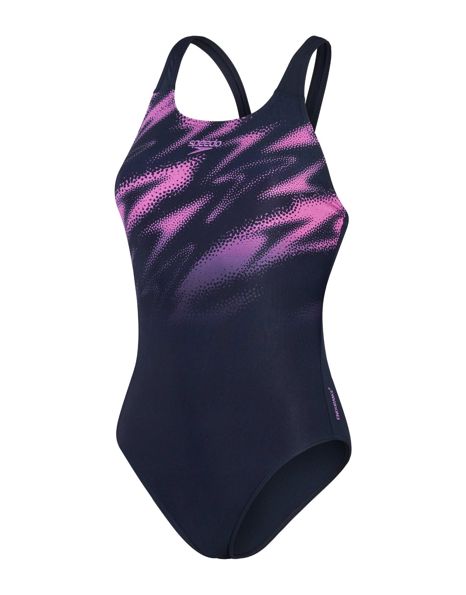 Costume Donna Speedo HyperBoom Placement Muscleback True Navy/Orchid Shine 4/6