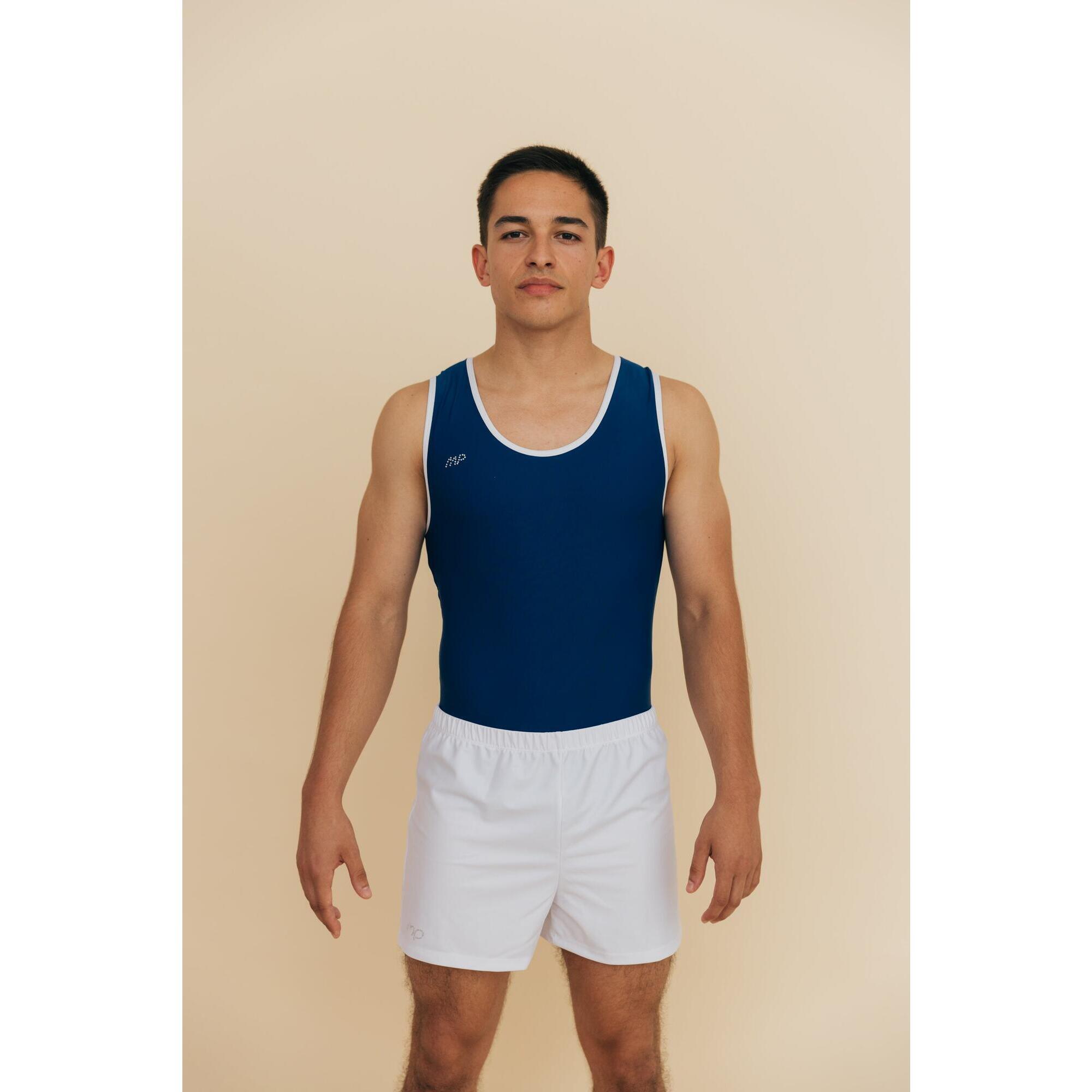 Mp Gymnastics - Shorts De Gymnastique Blanc Homme - Short - Blanc - 38 S - Decathlon
